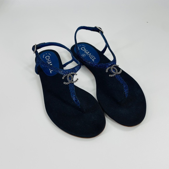 CHANEL Shoes - Chanel flat sandals